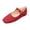 Red, variant on Flats for Women Dressy Square Toe Ankle Strap Mary Jane Shoes Casual Slip On Flats Comfortable Ballet Flats 43
