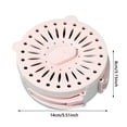 thumbnail image 3 of Multifunctional Fruit Washing Bowl with Strainer, Strainer Container with Lid, 2 in 1 Drain Basket with Foldable Handle Berry Fruit Fridge Container for Refrigerator, Kitchen Sink for Washing Storage, 3 of 5
