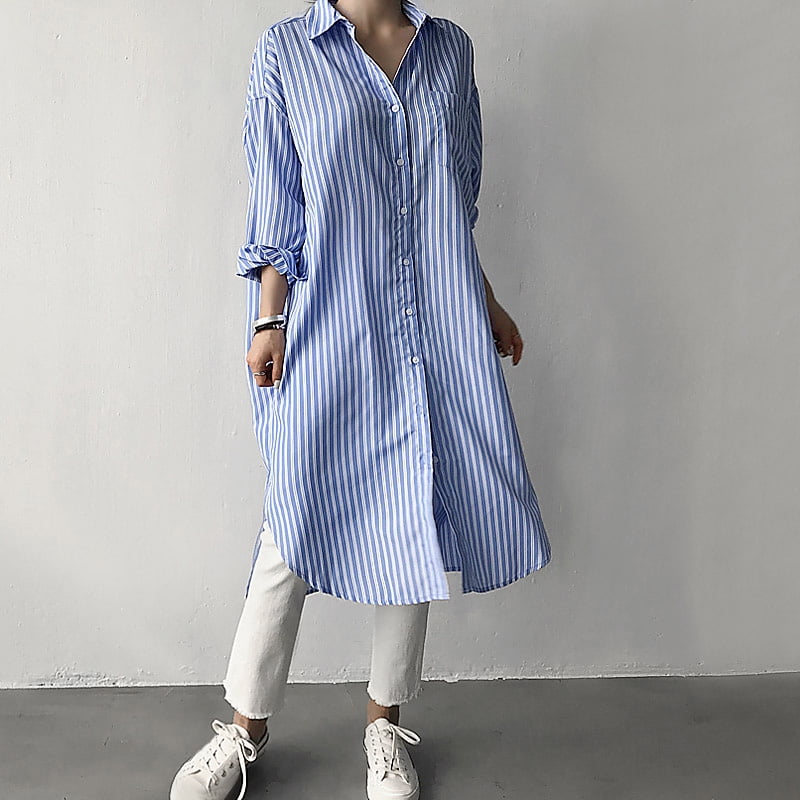 collared shirt dress womens