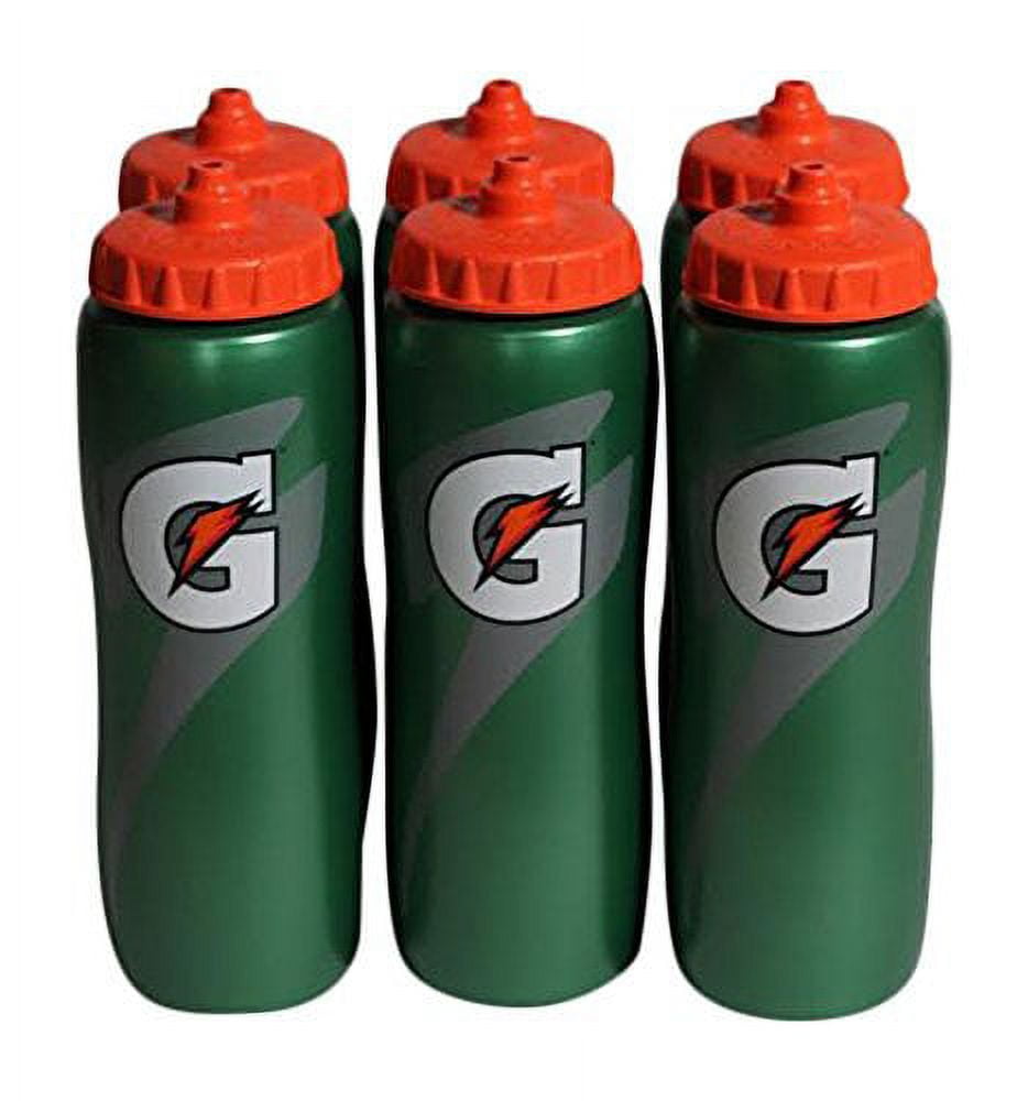 Gatorade 32 Oz Squeeze Water Sports Bottle - Pack of 2 - New Easy Grip  Design