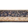 thumbnail image 2 of EORC Navy Hand Knotted Wool Traditional Peshwar Rug, 6'7 X 8'3, 2 of 5