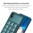 thumbnail image 3 of Dteck for Apple iPhone XS/X Card Holder Back Case with Pockets, Premium PU Leather ID Cash Credit Slots Magnetic Kickstand Flip Folio Slim Hard Protective Cover, green, 3 of 7