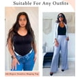 thumbnail image 7 of MANIFIQUE 2 Packs Shapewear Tank Tops with Built in Bra for Women Tummy Control Shaper Cami Compression Body Shaper, 7 of 7
