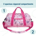 thumbnail image 6 of Wildkin Kids Overnighter Duffel Bag for Boys & Girls, Features Two Carrying Handles and Removable Padded Shoulder Strap, BPA & Phthalate Free (Magical Unicorns Pink), 6 of 8