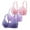 Light Pink+Light Purple+Purple, variant on XFLWAM Push Up Bras for Women No Underwire Seamless Lace Wireless Comfort Everyday Bras Full Coverage Adjustable Breathable Bra 3 Pack