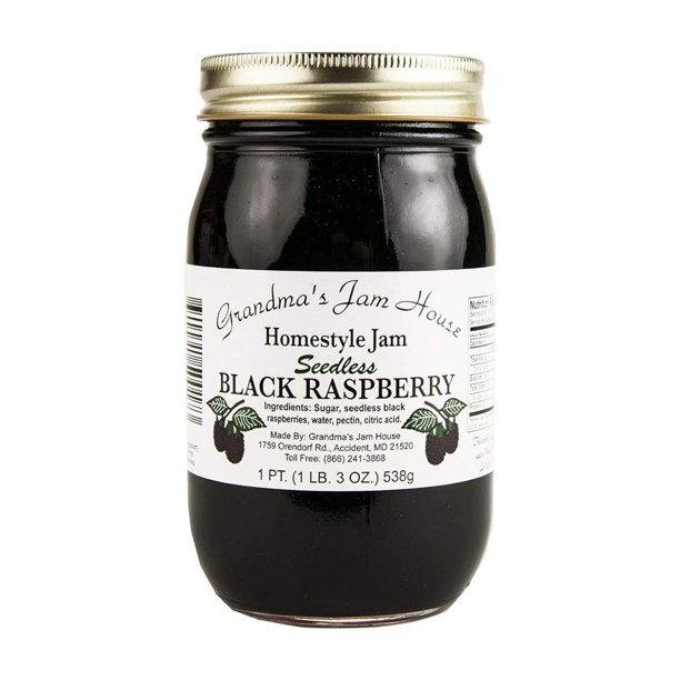 Greaves Raspberry Jam Walmart Grandma's Seedless Black Raspberry Jam - 16oz Jar | Walmart en línea