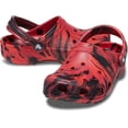 thumbnail image 2 of Crocs Kids Classic Zuecos Deportivos con Estampado Marmoleado y Tie-Dye para Niños Talla 7, 2 of 2