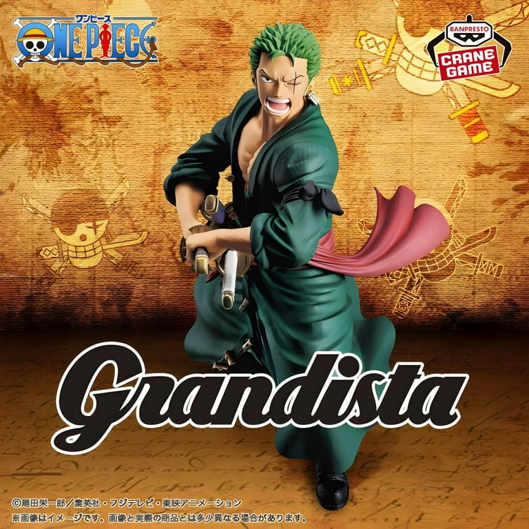 Banpresto One Piece Grandista Roronoa Zoro Figure - Walmart.com