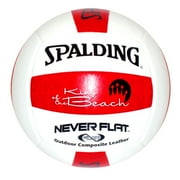 Spalding Never Flat King of the Beach Volleyball, Red