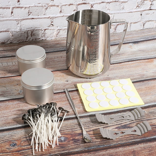 DIY Candle, 3 Holes Candle Making Kit, For Home Candy Wax Butter Chocolate Caramel Cheese