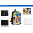 thumbnail image 3 of Wednesday Addams Daypack-Graphic Laptop Bag Water Resistant Bookbag Casual Rucksack, 3 of 5