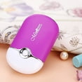 thumbnail image 3 of Mini ventilador enfriador portátil Qarigey con cuerda colgante color rosado, 3 of 6