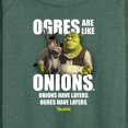thumbnail image 3 of Shrek - Ogres Are Like Onions - Women's Lightweight French Terry Long Sleeve Shirt, 3 of 5