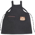 thumbnail image 1 of Houderco Delantal De Tela Para Barbería Y Cocina Con Bolsillo Frontal Grande En Color Negro, 1 of 6