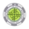 thumbnail image 1 of Colaxi Golf Putting Green , Round Bubble Level, Alignment Tool High Precision Stylish Ball Mark Golf Putting Aid White, 1 of 8