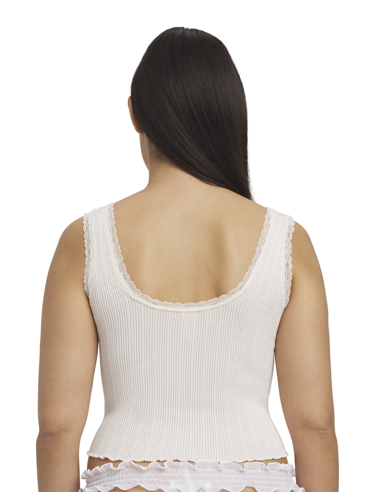 Mills by Millie Bobby Brown Women's Pointelle Tank, Sizes XS-XXXL