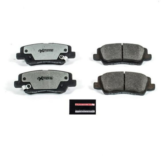 Power Stop Rear Z26 Street Warrior Brake Pad Set Z26-1659