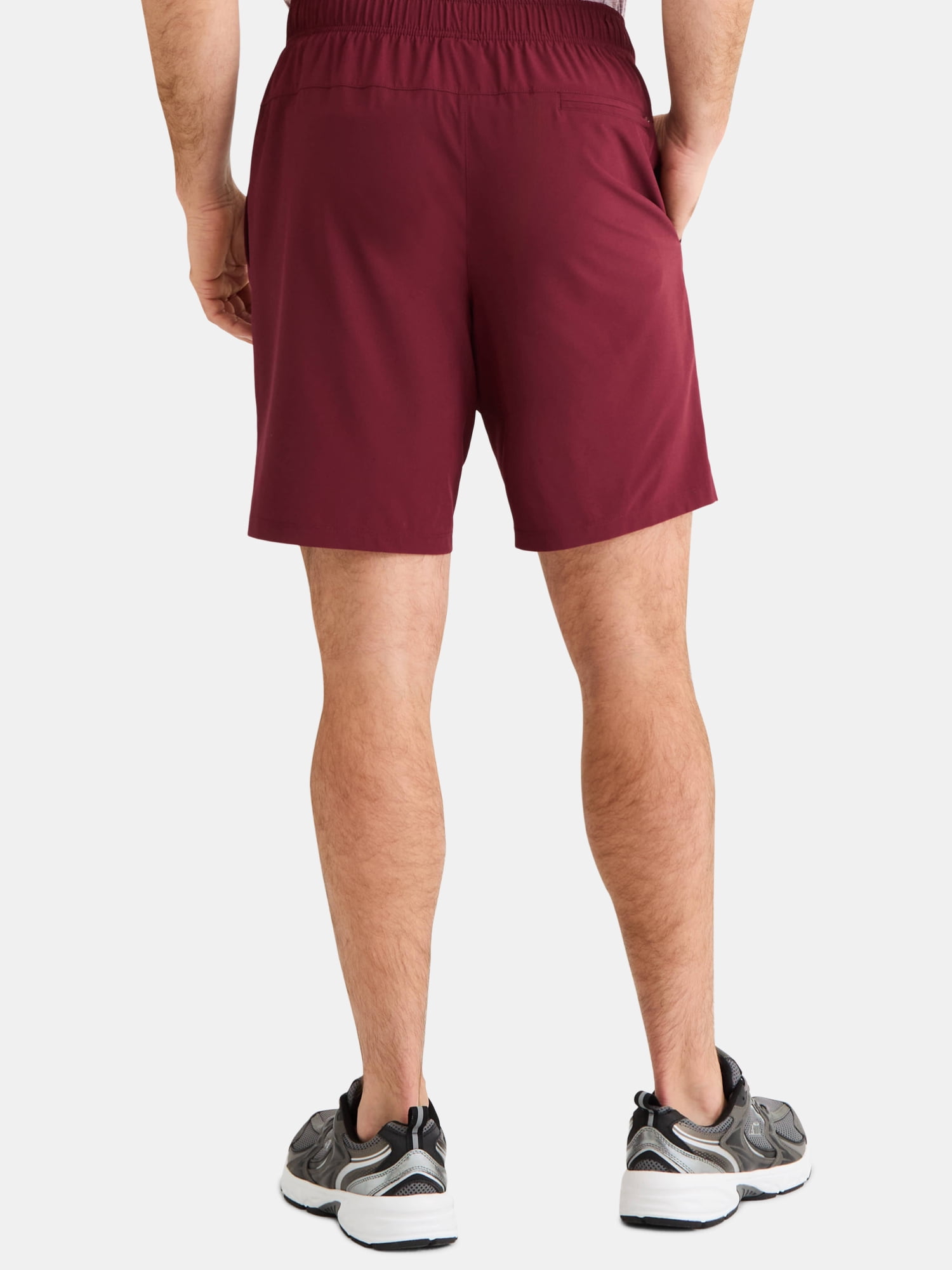 Athletic Works Men's and Big Men's Woven Running Shorts, 6" and 8" Inseams, Sizes XS-5XL