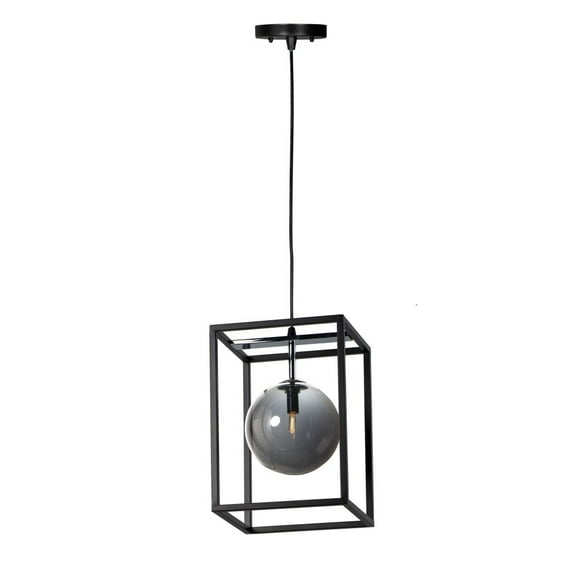 11361MSKBKPC Maxim Lighting Fluid-4W 1 LED Pendant-9.75 Inches wide by 14.5 inches high-Black/Polished Chrome Finish