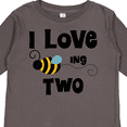 thumbnail image 4 of Inktastic 2nd Birthday Bee Boys or Girls Long Sleeve Toddler T-Shirt, 4 of 5
