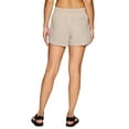 thumbnail image 3 of RBX Active Women's Toggle Drawcord Quick Drying Woven Short with Zip Pocket, 3 of 5