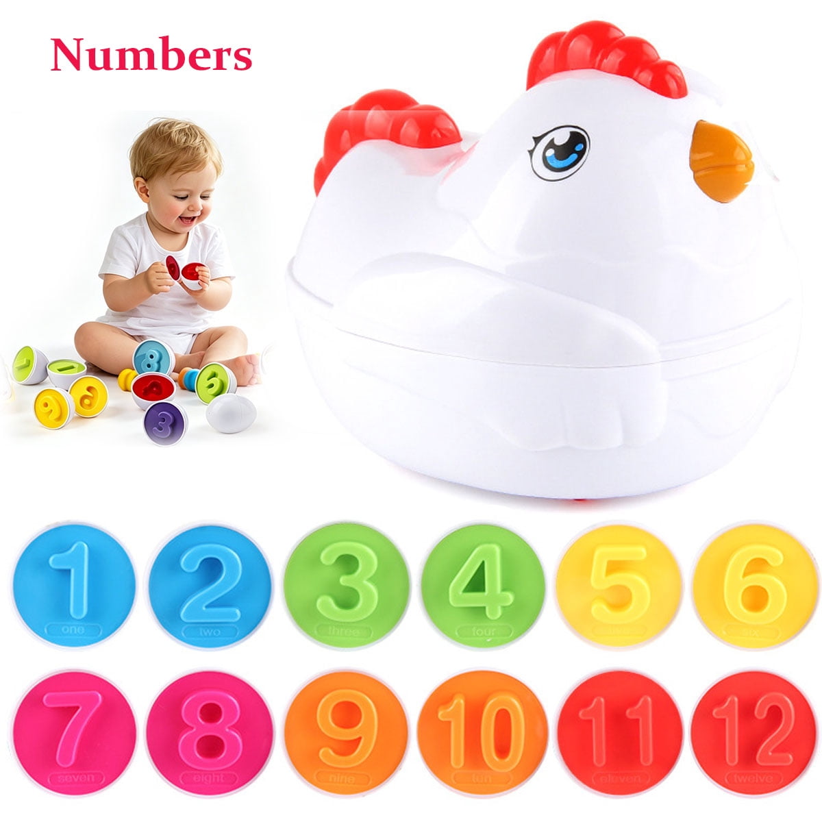 hippo★【かば】のフィギュア＆グッズ 100個以上まとめて Learning Resources Huey The Fine Motor Hippo, Counting and Color