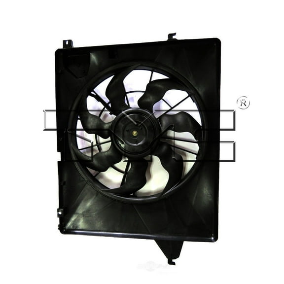 Dual Radiator and Condenser Fan Assembly Fits select: 2013-2018 HYUNDAI SANTA FE SPORT, 2014-2015 KIA SORENTO