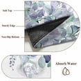 thumbnail image 5 of Spring Watercolor Leaves Large Area Rugs 5x8 ft Eucalyptus Leaf Blue Plants Washable Rug Non Slip Indoor Carpet Absorbent Floor Mat for Living Room Bedroom Dining Room, 5 of 9