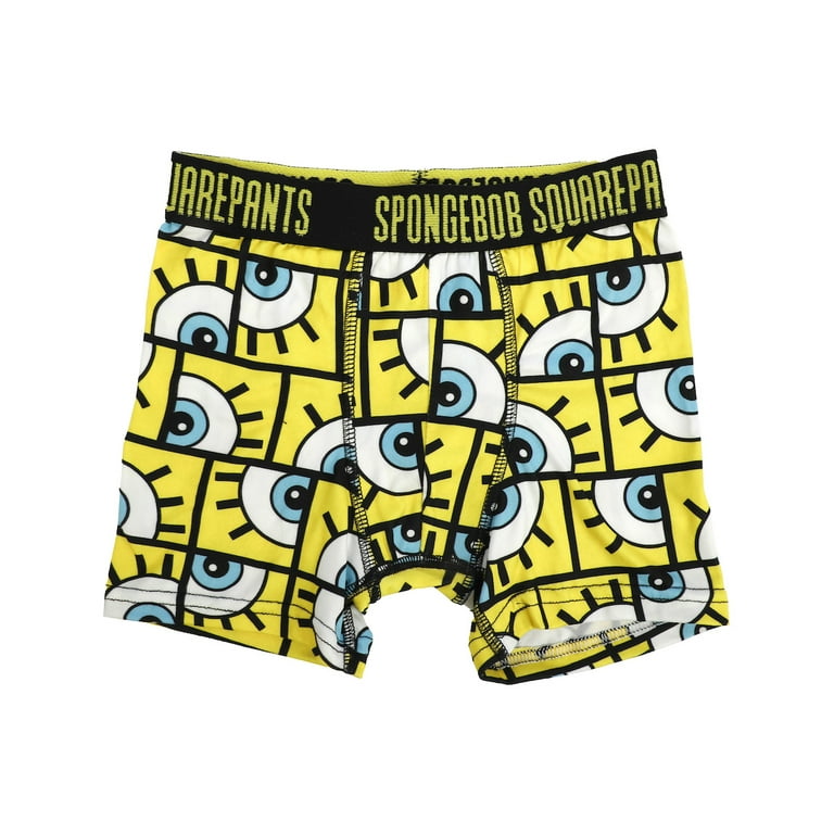Spongebob Squarepants Pack of 4 Youth Boys Boxer Briefs-10