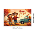 thumbnail image 3 of Autumn Theme Fall Banner Pumpkin Design Fall Decoration for Harvest Festival Outdoor Display Seasonal Gathering Thanksgiving Celebration, 3 of 8