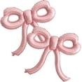 thumbnail image 1 of Yanonmyfd 4 Pcs Pink Bow Balloons Bow Party Decorations for Girl Women Pink Bow Birthday Decorations Giant Foil Balloon for Baby Shower Bridal Engagement Wedding Decor Bachelorette Party Supplies, 1 of 23