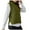 Army Green, variant on 2026 Tops Vest for Women Turtleneck Vest Sweater Women Sleeveless Wear Solid Color Knit Vest Sweater Top Brown S