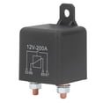 thumbnail image 4 of Relé De 12 V, Relé De Arranque, Solenoide De Arranque DC 12 V 200 A Relé De Arranque De Automóvil Bobina De Latón Impermeable Con Accesorios, Para ATV, Vehículos Todoterreno, Arrancadores Industriales, 4 of 8