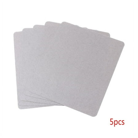 XISAOK 5Pcs Mica Plate Sheets Microwave Oven Replace Part 120x150mm Universal For Midea
