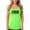 Neon Green Tank Top, variant on Tanned & Tipsy Retro Tank Top for Women Trendy Summer Tank Top for Adults Neon Pink Tank Top X-Large