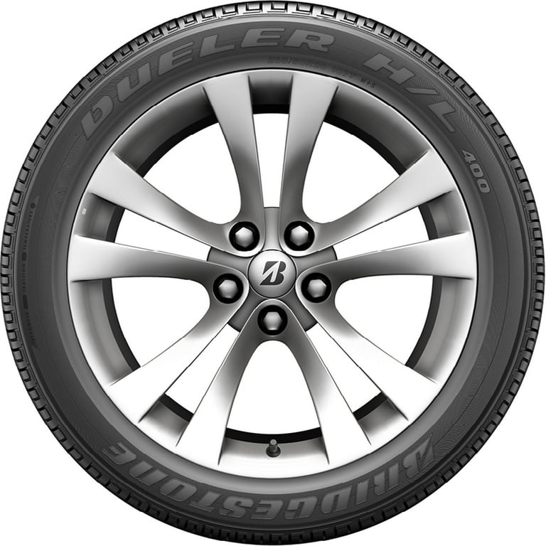 235/60-18 Bridgestone Dueler H/L 400 102V SL Black Wall Tire 235/60-18 Bridgestone Dueler H/L 400 102V SL Black Wall Tire