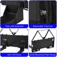 thumbnail image 3 of Kojooin 46" Heavy-Duty Tractor Pallet Forks, 3200lbs Capacity Quick Attach Forks, Clamp-On Bucket Forks for Skid Steer, Farm, Loader, Warehouse, 3 of 7