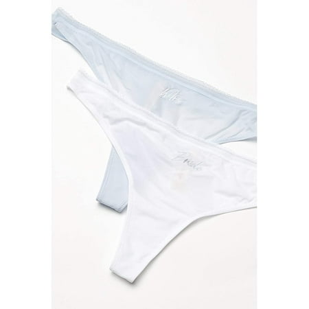 

OnGossamer Bridal 2-Pack Thong White