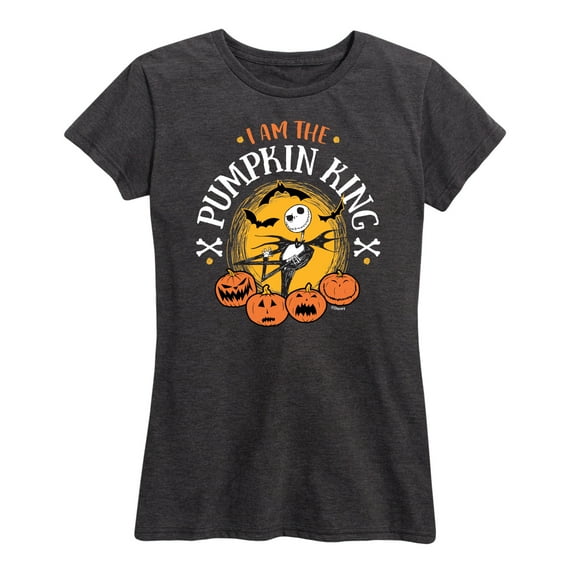 The Nightmare Before Christmas - I Am The Pumpkin King - Women's Short Sleeve Graphic T-Shirt