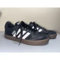 thumbnail image 3 of Adi - das Sneakers VL Court 3.0 Black Suede Low Casual Shoes Unisex Mens Size 10, 3 of 6