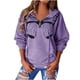 thumbnail image 1 of Sudadera con capucha y estampado sólido de manga larga para otoño e invierno para mujer Fridja  bvmnju5505, 1 of 6