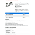 thumbnail image 2 of Engine Coolant Thermostat Housing Assembly - Compatible with 1981 - 1990 Jeep Wagoneer 1982 1983 1984 1985 1986 1987 1988 1989, 2 of 2
