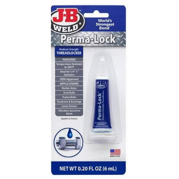 JB Weld Perma Lock Blue Threadlocker