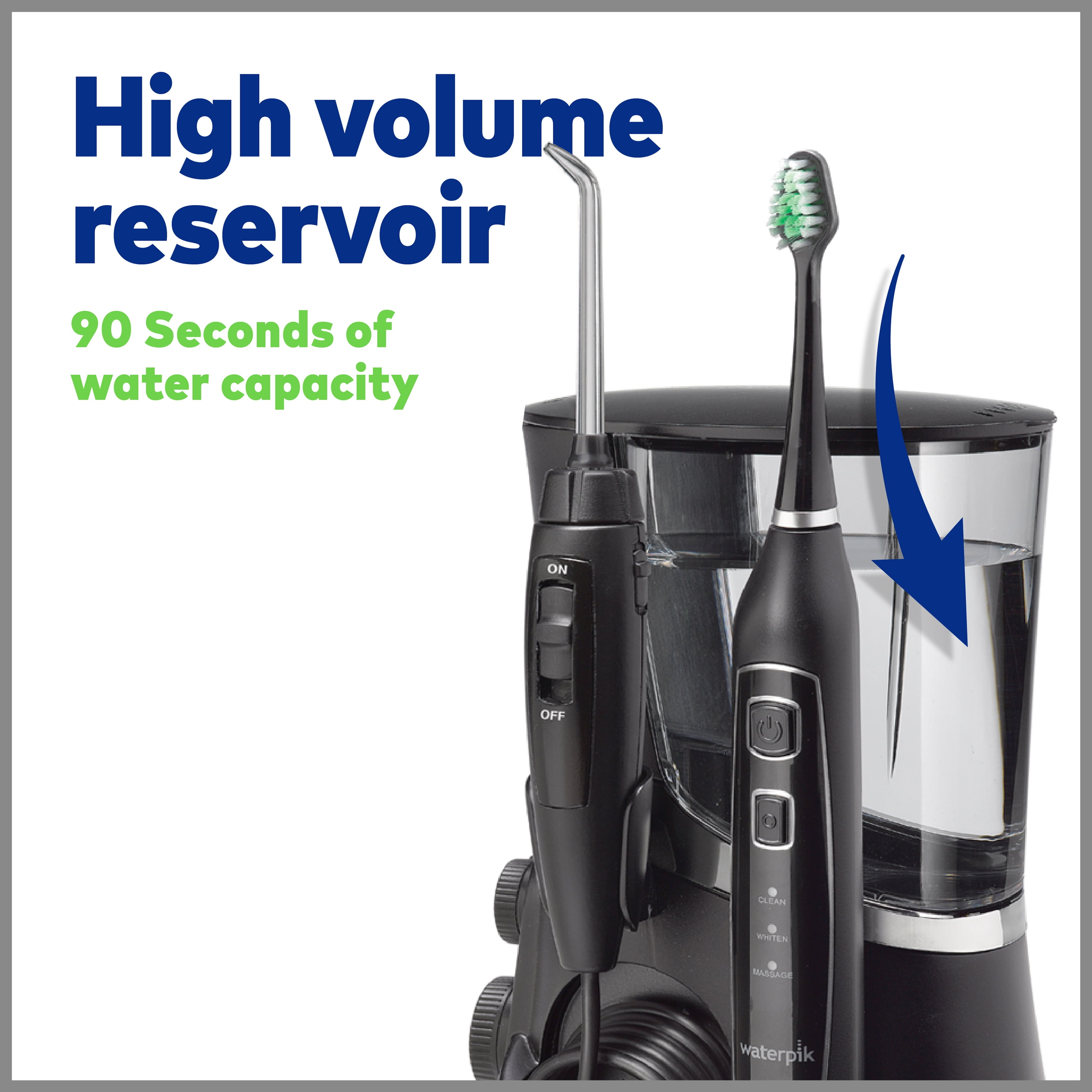 waterpik 5.0 water flosser & sonic toothbrush