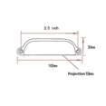 thumbnail image 4 of Richelieu Hardware BP2424090140 Traditional Forged Iron Pull-0930, 4 of 5