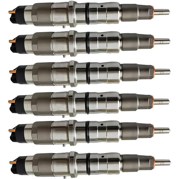 6 PCS Fuel Injector 2854608 For New Holland Tractor T1804B T6030 T6050 CASE Dozer 1650L 1850K 850L 650L