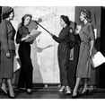 thumbnail image 2 of Models Exhibit The New Blue Uniforms For Women Volunteers In Federal Civil Defense Agency . Millions Of Women, 2 of 2
