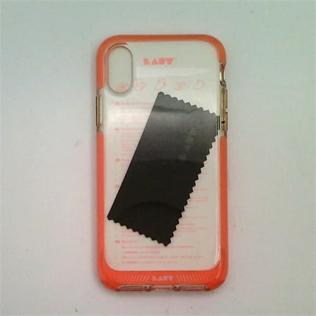 Fluro Rubber - Refurbished LAUT 731383 Fluro Tough Case for iPhone X - Pink