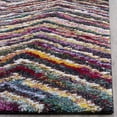 thumbnail image 3 of Safavieh Fiesta Elijah Chevron Shag Area Rug, Multi, 9' x 12', 3 of 8