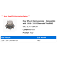 thumbnail image 2 of Rear Wheel Hub Assembly - Compatible with 2016 - 2019 Chevy Volt FWD 2017 2018, 2 of 2